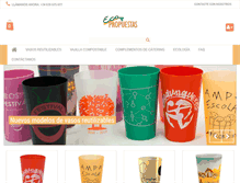 Tablet Screenshot of ecopropuestas.com